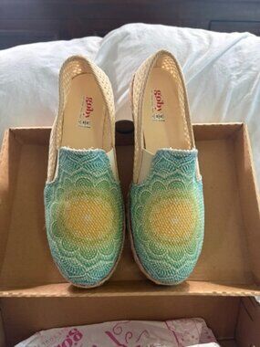 Goby Sunburst loafers NIB Sz 38/7.5